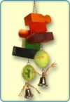 Balls and Bells Bird Toy