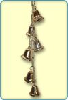 Bells On Heavy Chain Bird Toys
