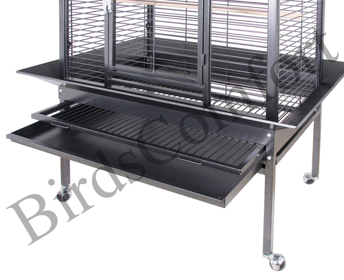 HQ Open Parrot Bird Cages 34x21 by