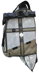Pak-o-Bird Medium Bird Carrier with Foldable Tail Pouch - Nylon Mesh