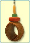 Coconut Hut Bird Toy