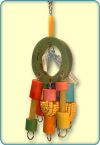 Corn On Chain Bird Toy
