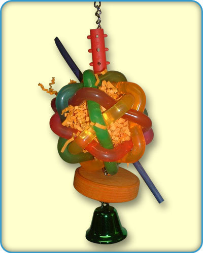 Large Rubber Ball Bird Toys