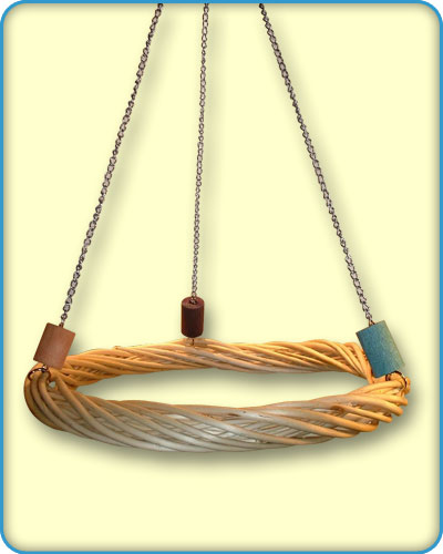 Large Vine Bird Trapeze