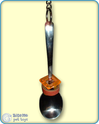 Metal Spoon Bird Toy