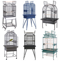 Open Top Bird Cages