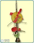 Plastic Button Bird Toy