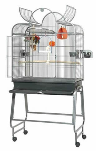 HQ Scalloped Opening Top Bird Cage