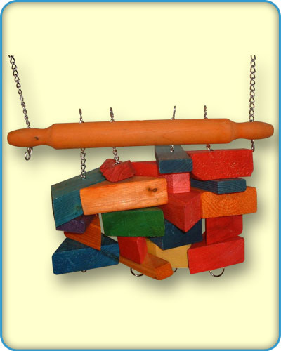 Wood Blocks Large Bird Toys