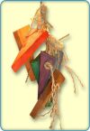 Wood On Chain Bird Toys