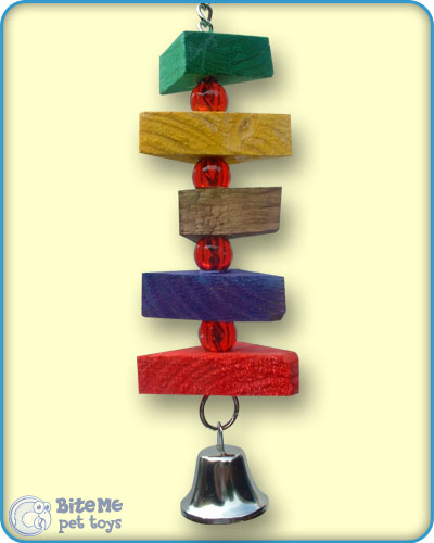 Wooden Beads Bird Toy