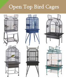 Open Top Bird Cages