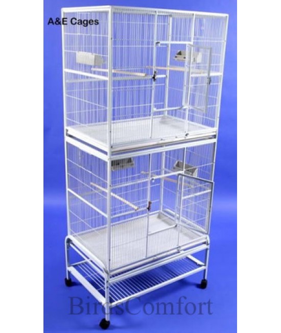 AE Double Stack Flight Cage 32x21