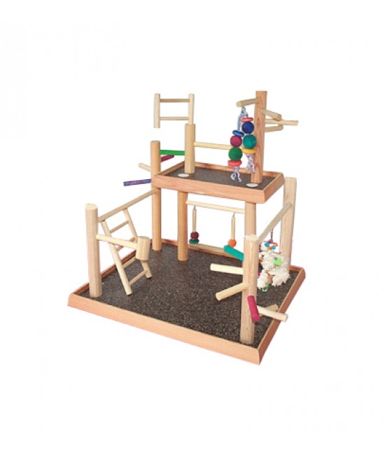 Two Level Bird Play Gym 2-8