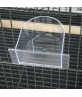 Lovebird Cages Flight House With Stand Black
