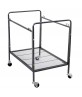 Lovebird Cages Flight House With Stand Black