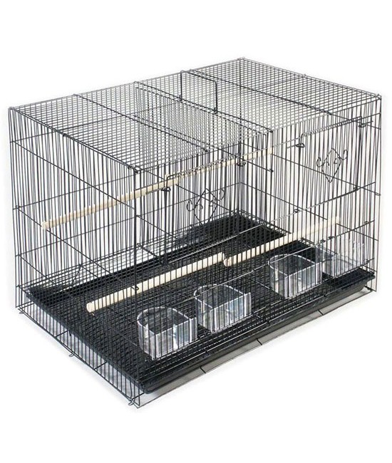 Single Pack Divided Flight Cage