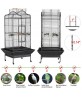 Economy Victorian Large Parrot Bird Cage 63"