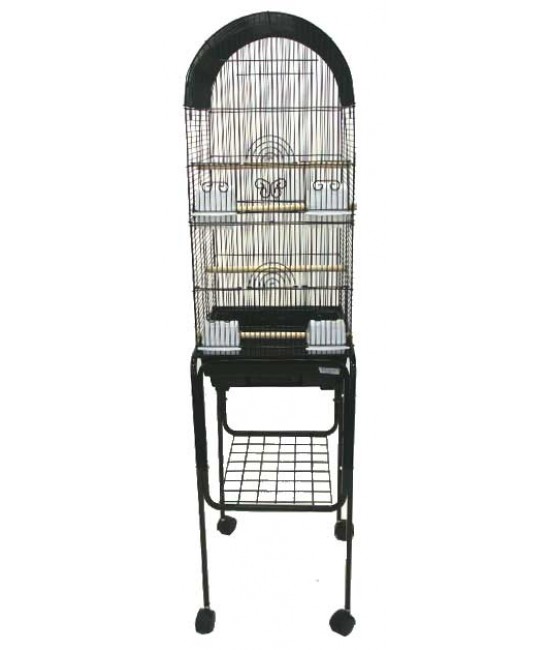 Round Bird Cage With Stand